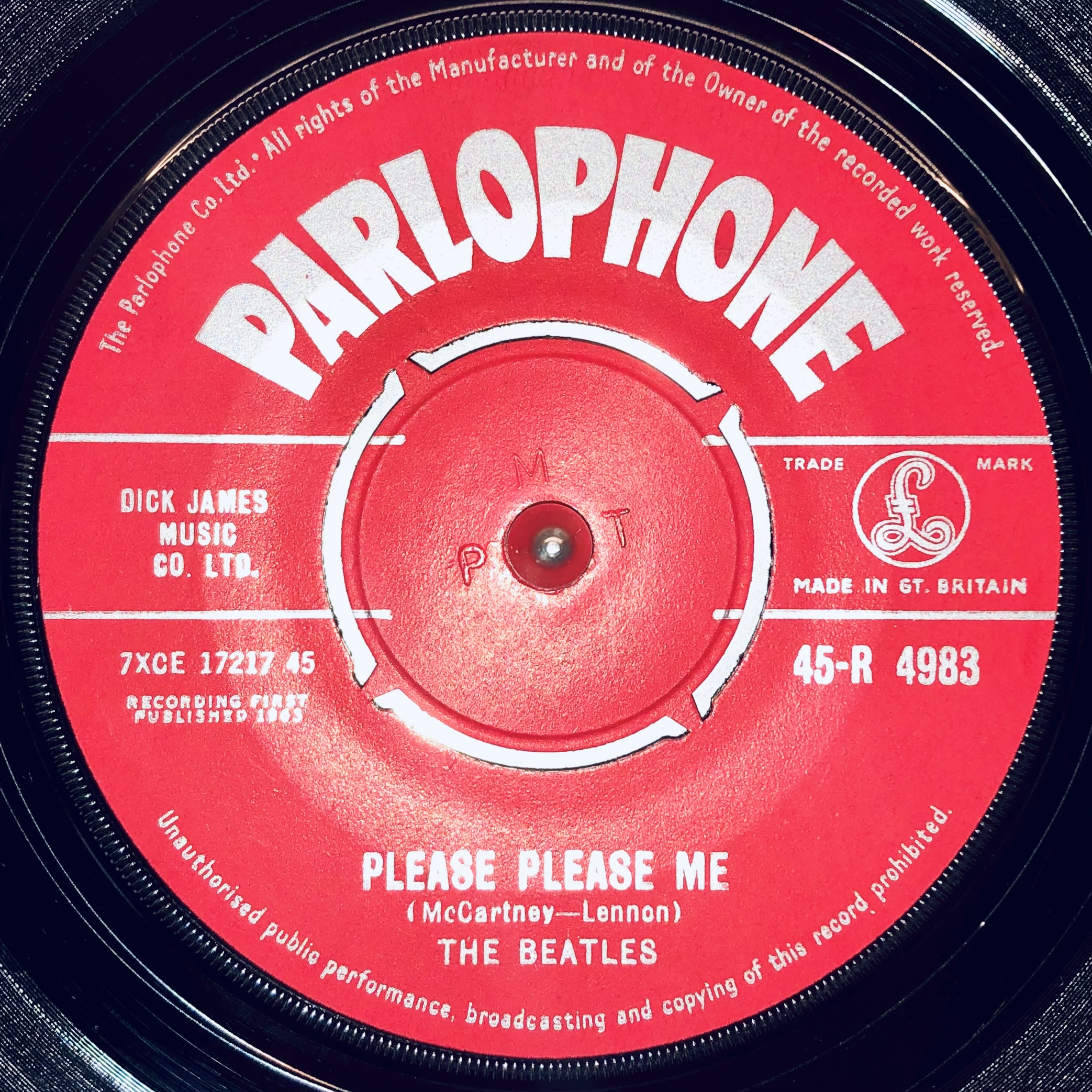 Please Please Me / Ask Me Why 45-R4983