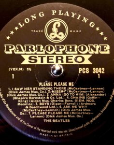PLEASE PLEASE ME PCS3042　stereo