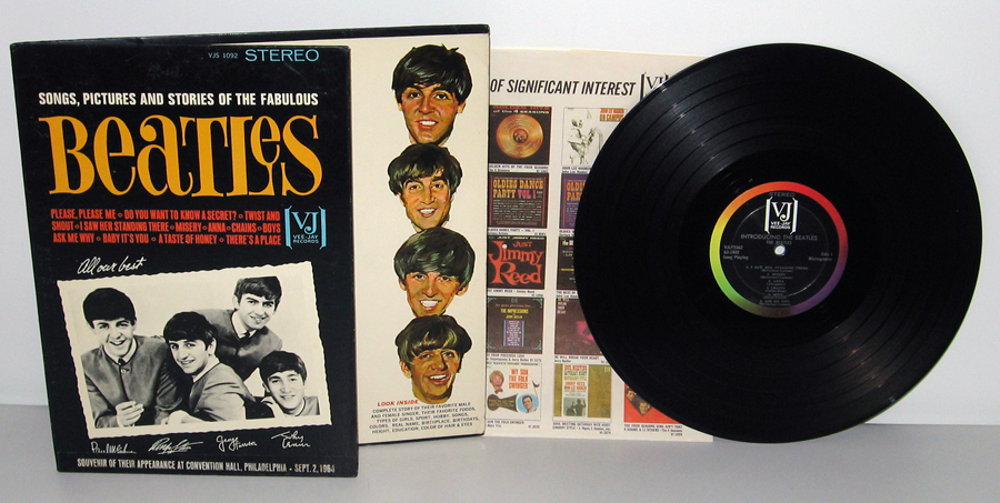 SONGS, PICTURES AND STORIES OF THE FABULOUS BEATLES VJS1092　stereo