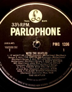 with the Beatles PMC1206 mono