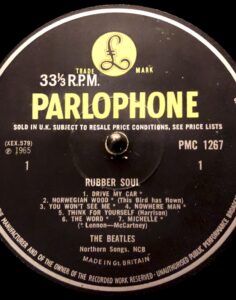 RUBBER SOUL PMC1267 mono
