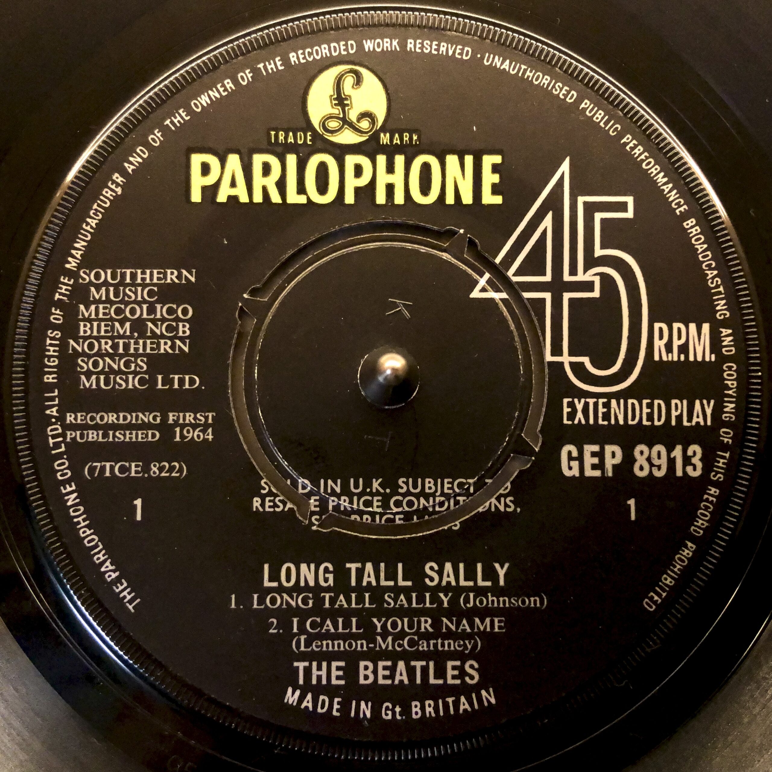 LONG TALL SALLY GEP8913 mono