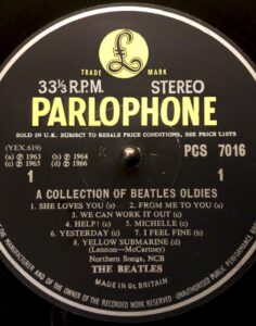 A Collection of Beatles Oldies PCS7016 stereo
