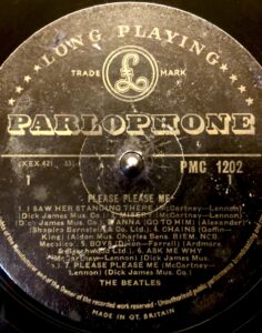 PLEASE PLEASE ME PMC1202　mono