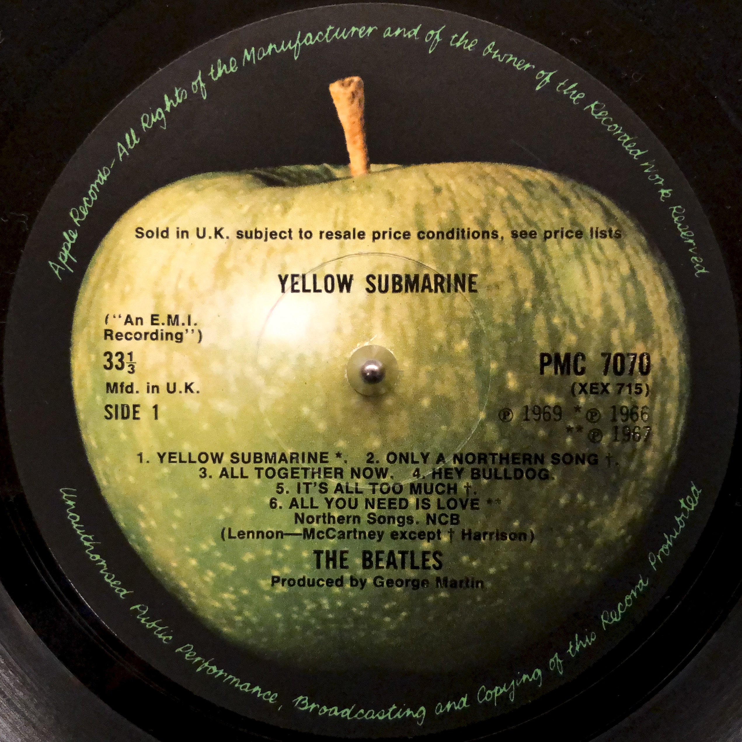 Yellow Submarine PMC7070 mono
