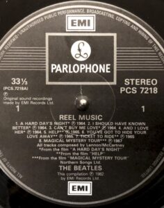 THE BEATLES REEL MUSIC PCS7218