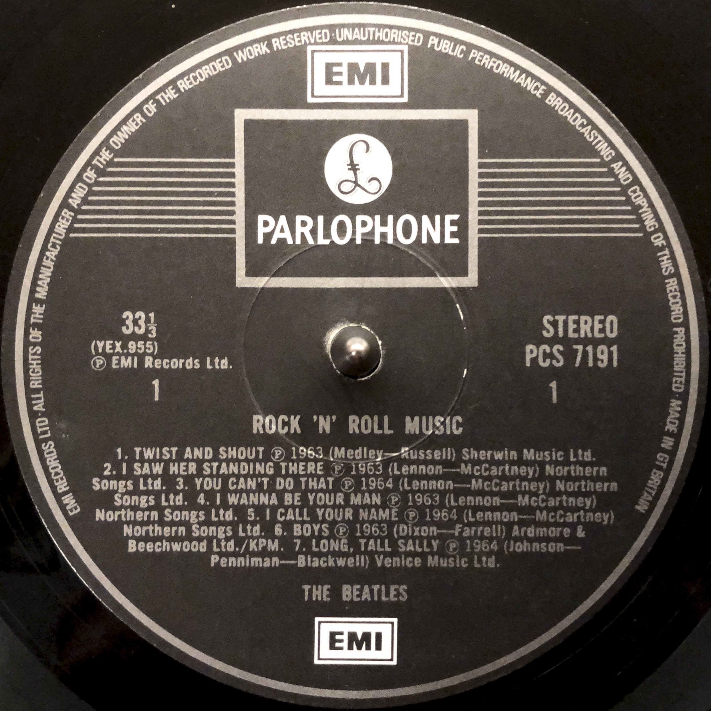 ROCK ‘N’ ROLL MUSIC PCSP719