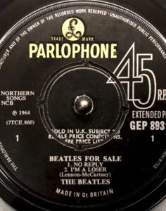 BEATLES FOR SALE GEP8931