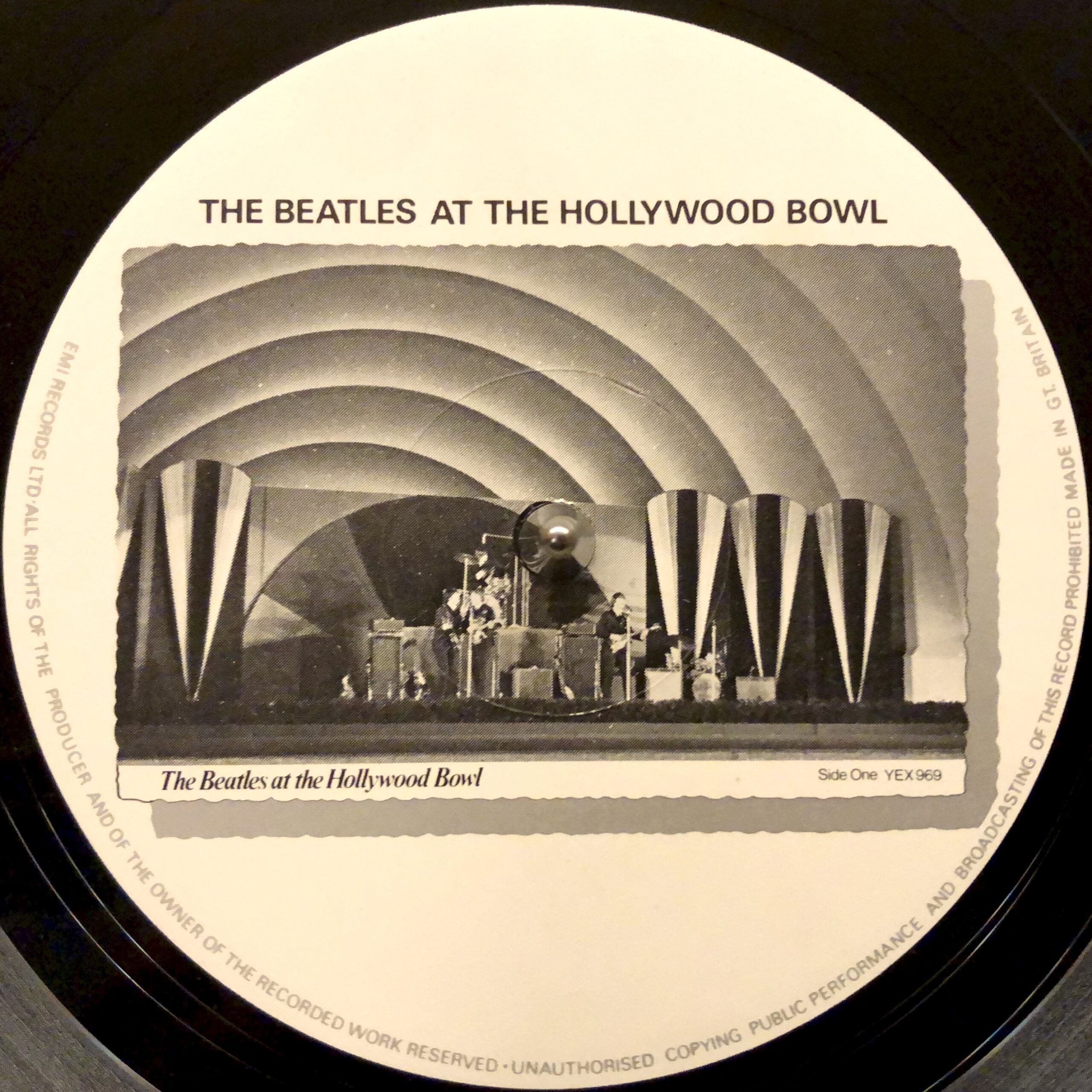 THE BEATLES AT THE HOLLYWOOD BOWL EMTV4