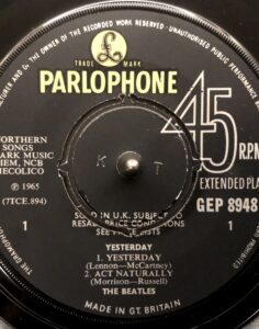 YESTERDAY GEP8948