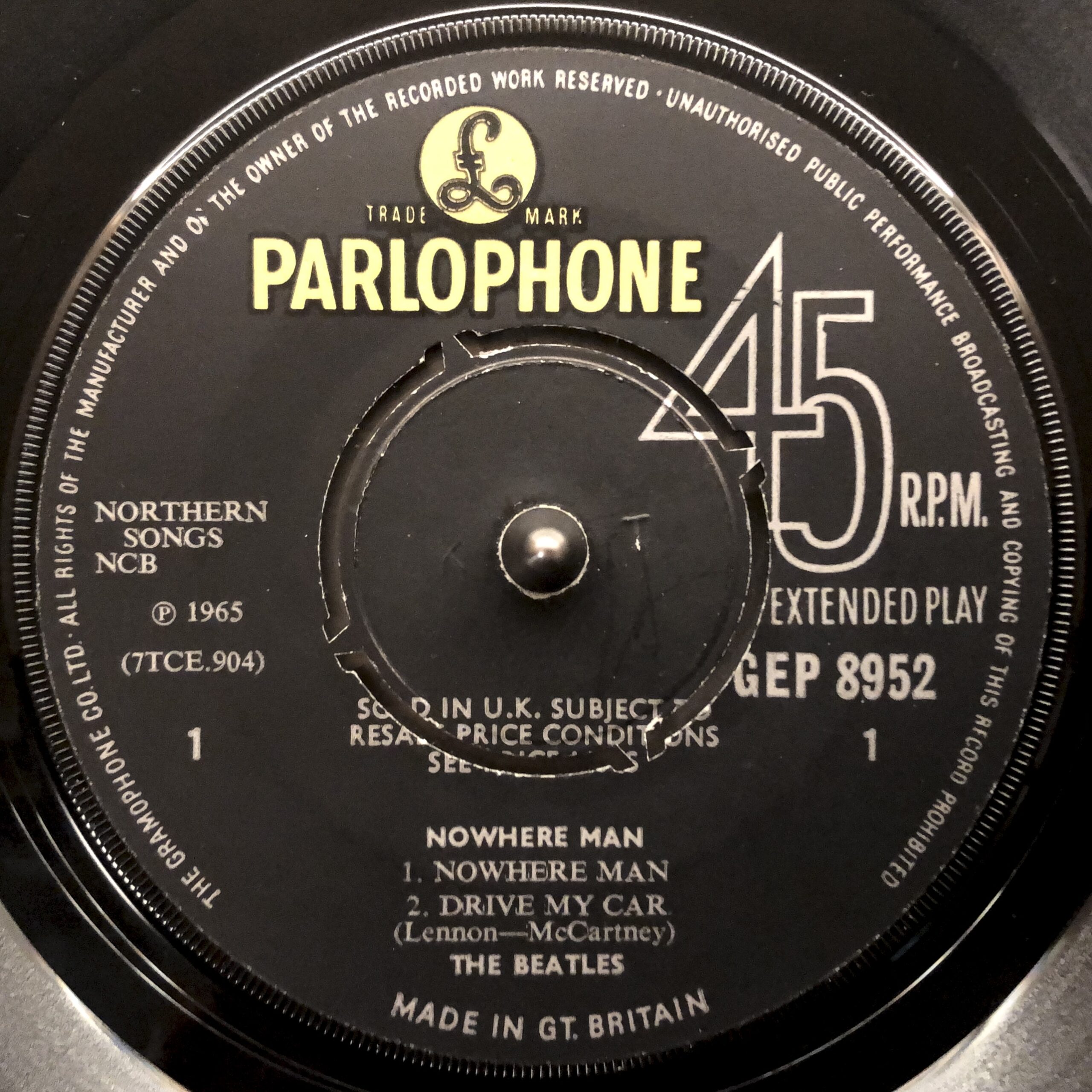 Nowhere Man GEP8952