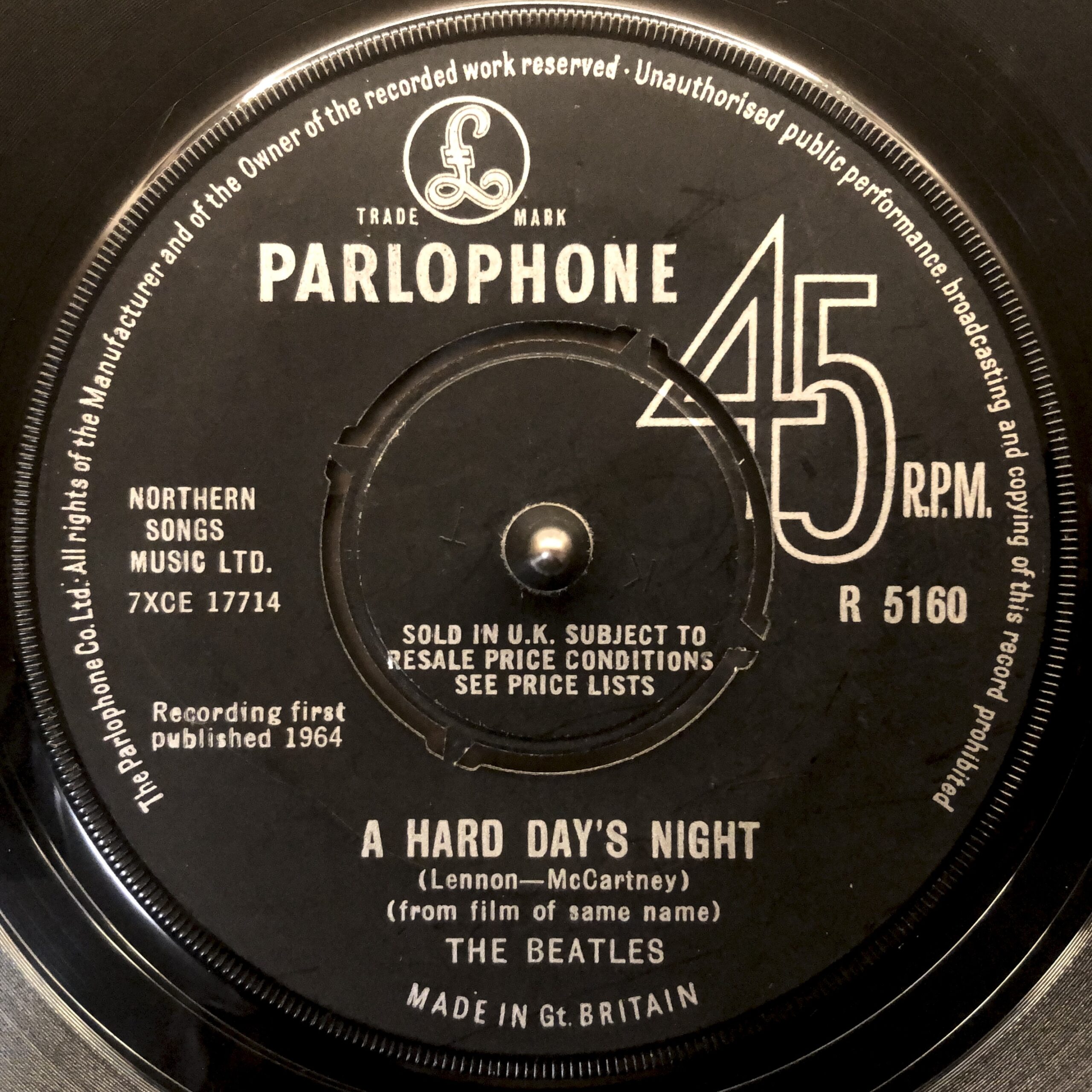 A Hard Day’s Night / Things We Said Today R5160