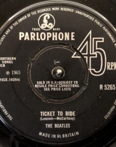 Ticket To Ride / Yes It Is R5265