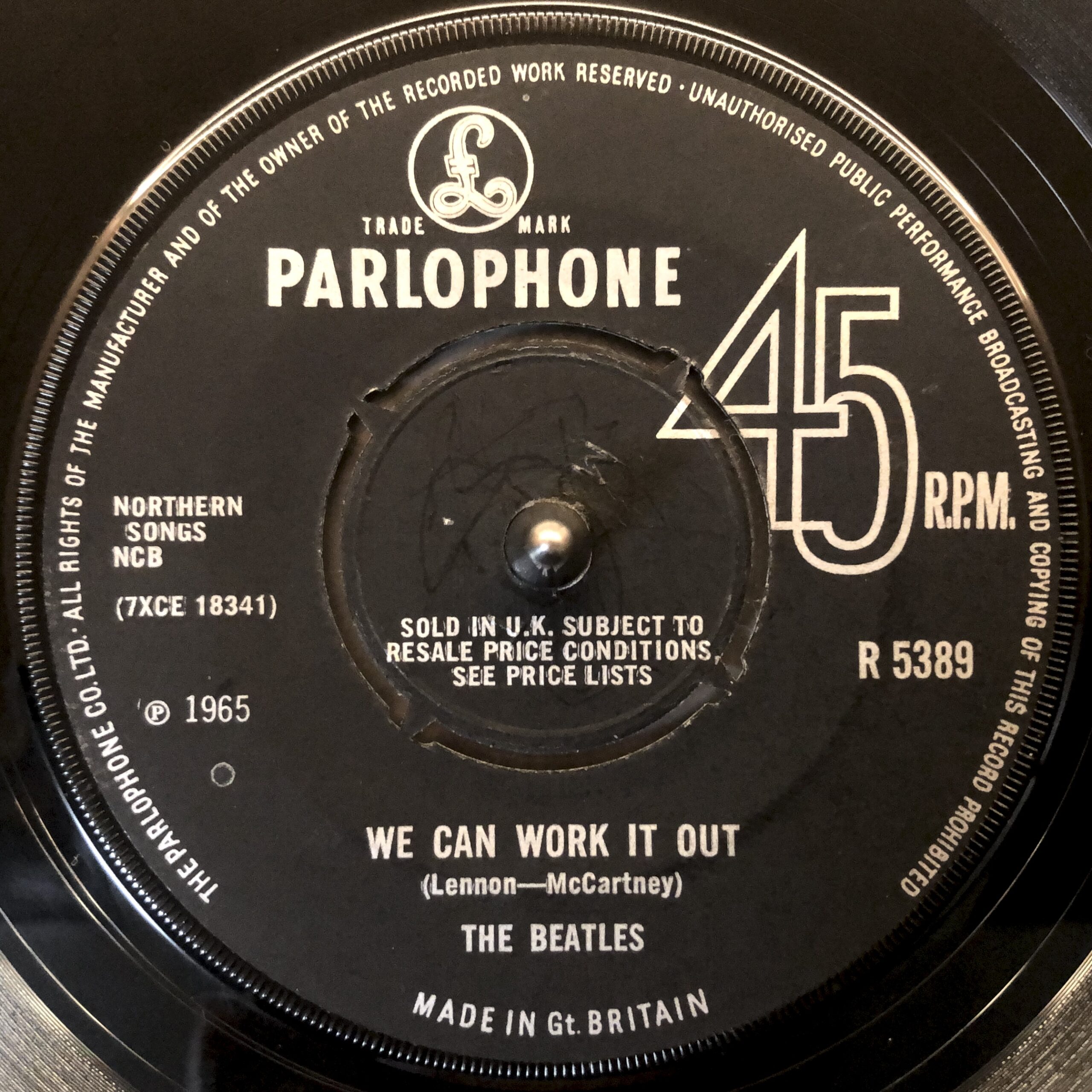 We Can Work It Out / Day Tripper R5389
