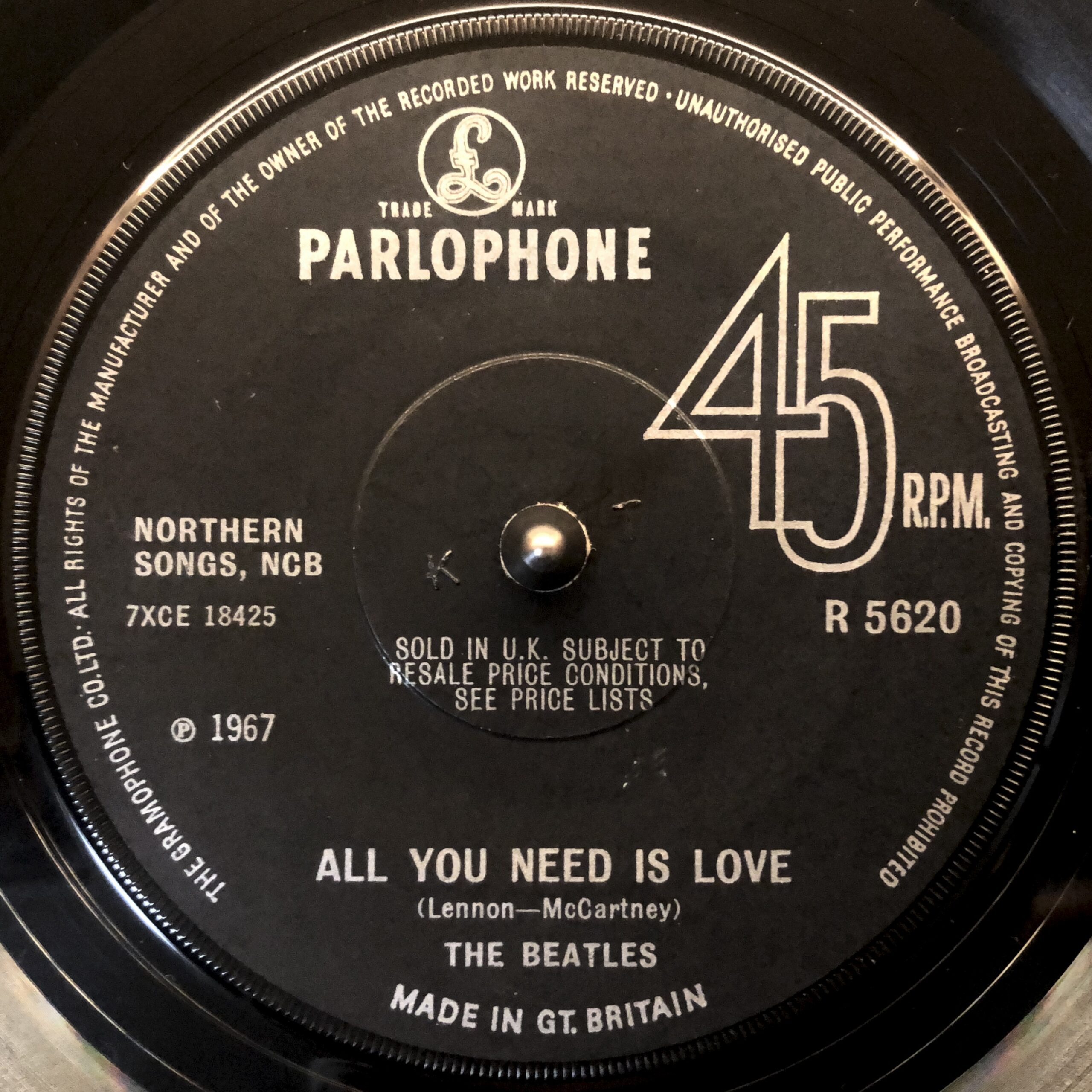 All You Need Is Love / Baby, You’re A Rich Man R5620